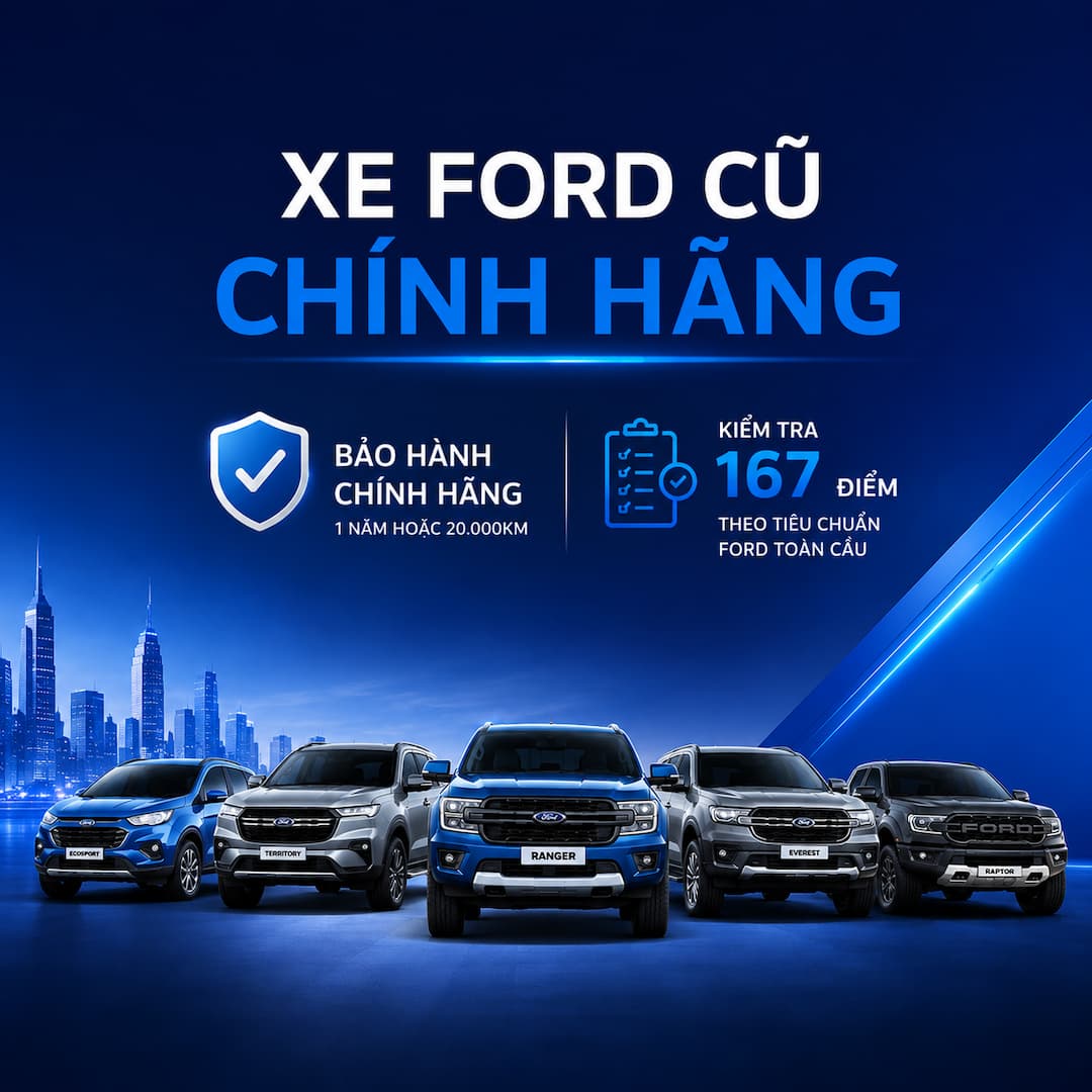 Slider - FORD BẾN THÀNH - XE CŨ