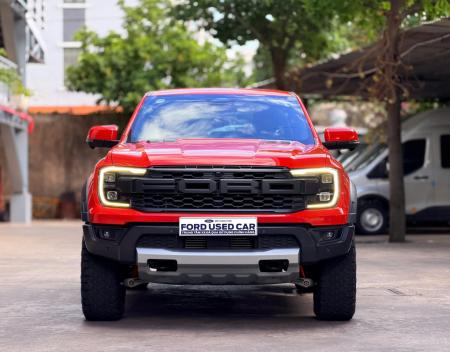 FORD RAPTOR ĐỎ ĐĂNG KÝ 02/2024 NHẬP KHẨU 60.000KM